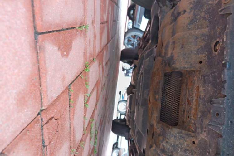 Used Toyota Prado 2018 3.5L Automatic TX-L with Rear-Mounted Spare Tire Chassis Front