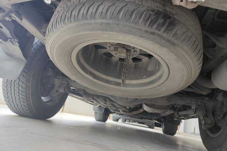 Used Toyota Prado 2018 3.5L Automatic TX-L with Rear-Mounted Spare Tire Chassis Rear