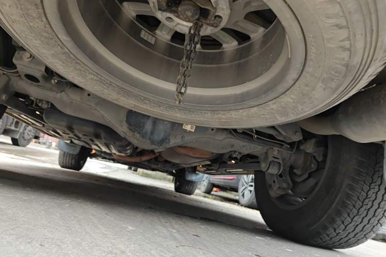 Used Toyota Prado 2018 3.5L Automatic TX-L with Rear-Mounted Spare Tire Chassis Rear
