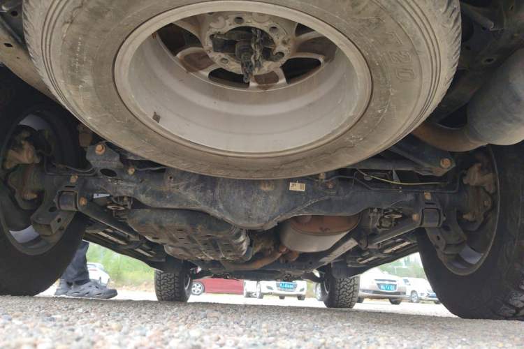 Used Toyota Prado 2018 3.5L Automatic TX-L with Rear-Mounted Spare Tire Chassis Rear