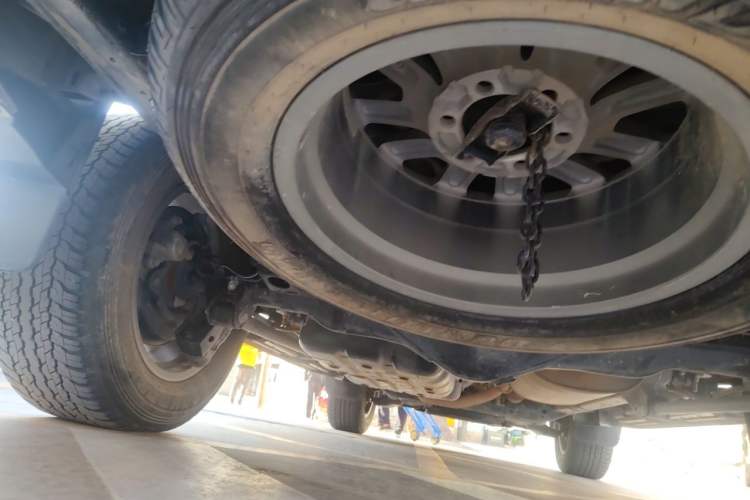 Used Toyota Prado 2018 3.5L Automatic TX-L with Rear-Mounted Spare Tire Chassis Rear