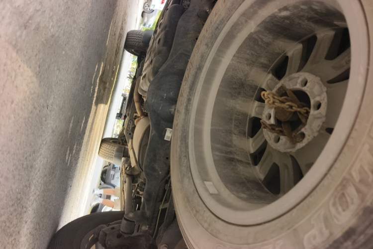 Used Toyota Prado 2018 3.5L Automatic TX-L with Rear-Mounted Spare Tire Chassis Rear