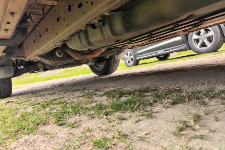 Used Toyota Prado 2018 3.5L Automatic TX-L NAVI with Rear-Mounted Spare Tire Chassis Rear Left