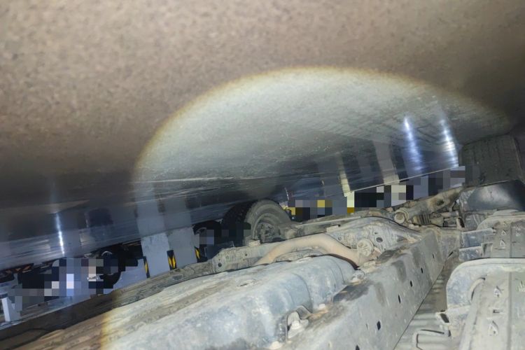 Used Toyota Prado 2018 3.5L Automatic TX-L with Rear-Mounted Spare Tire Chassis Rear Left