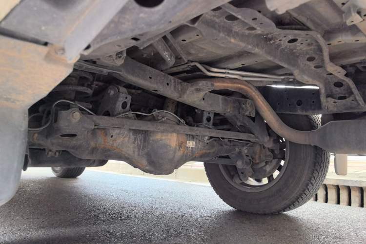 Used Toyota Prado 2018 3.5L Automatic TX-L with Rear-Mounted Spare Tire Chassis Rear Left