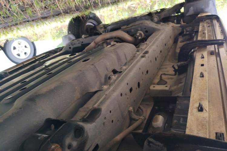 Used Toyota Prado 2018 3.5L Automatic TX-L with Rear-Mounted Spare Tire Chassis Rear Left