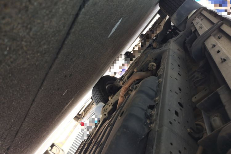 Used Toyota Prado 2018 3.5L Automatic TX-L with Rear-Mounted Spare Tire Chassis Rear Left