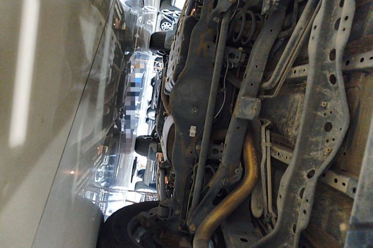 Used Toyota Prado 2018 3.5L Automatic TX-L NAVI with Rear-Mounted Spare Tire Chassis Rear