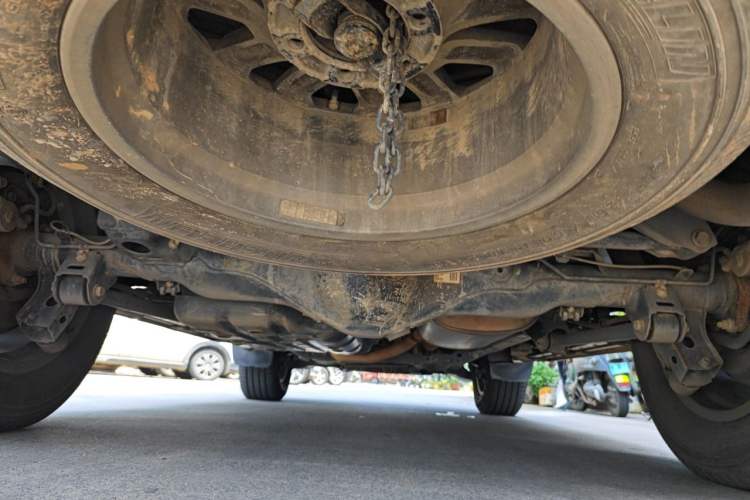 Used Toyota Prado 2018 3.5L Automatic TX-L NAVI with Rear-Mounted Spare Tire Chassis Rear