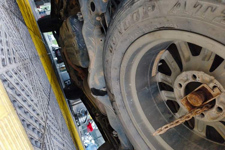 Used Toyota Prado 2018 3.5L Automatic TX-L NAVI with Rear-Mounted Spare Tire Chassis Rear