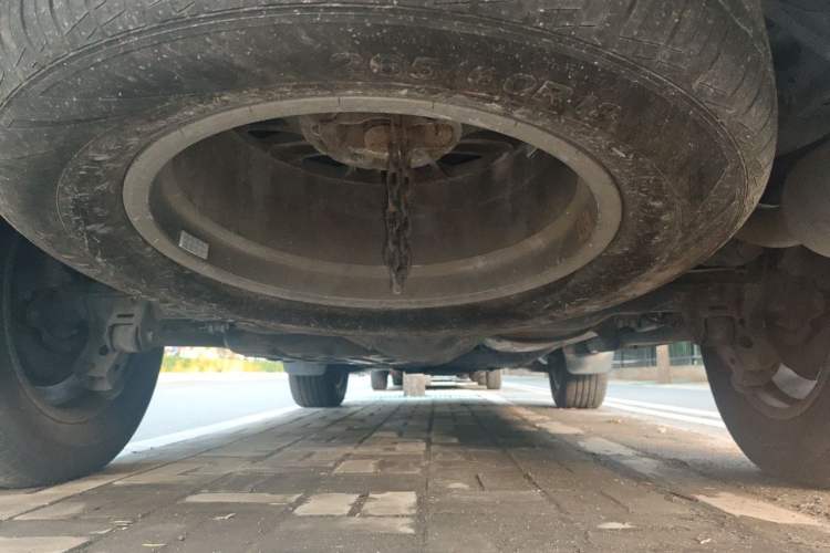 Used Toyota Prado 2018 3.5L Automatic TX-L with Rear-Mounted Spare Tire Chassis Rear