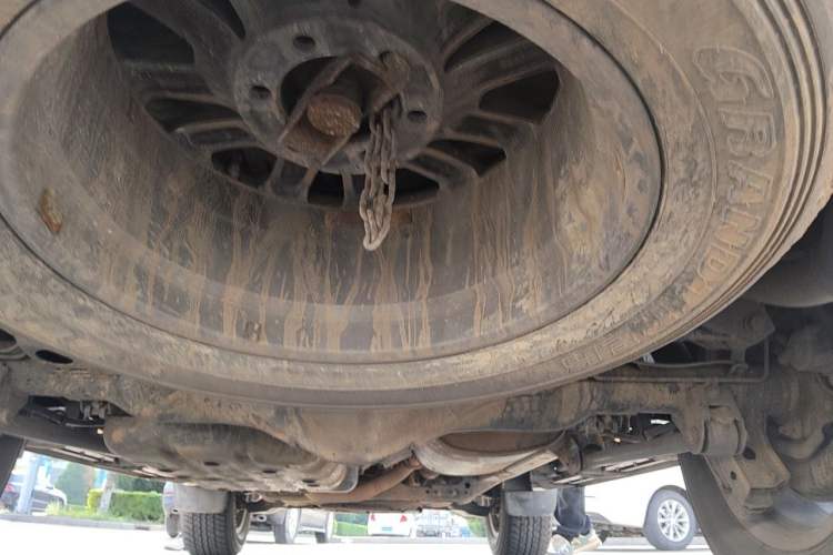Used Toyota Prado 2018 3.5L Automatic TX-L with Rear-Mounted Spare Tire Chassis Rear