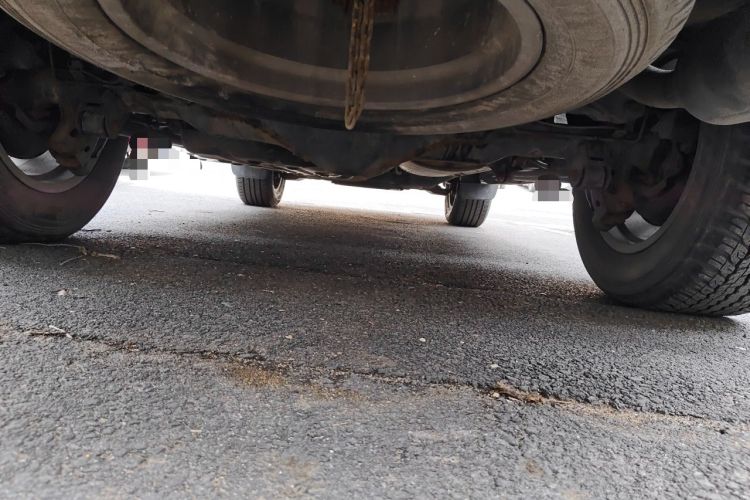 Used Toyota Prado 2018 3.5L Automatic TX-L with Rear-Mounted Spare Tire Chassis Rear