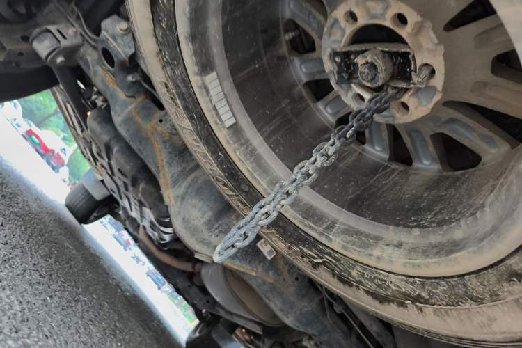 Used Toyota Prado 2018 3.5L Automatic TX-L with Rear-Mounted Spare Tire Chassis Rear