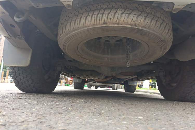 Used Toyota Prado 2018 3.5L Automatic TX-L with Rear-Mounted Spare Tire Chassis Rear