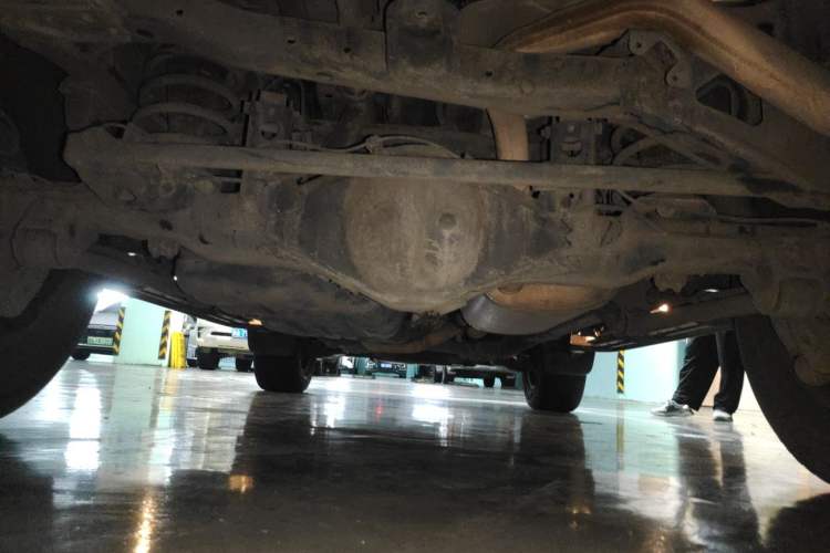 Used Toyota Prado 2018 3.5L Automatic TX-L NAVI with Rear-Mounted Spare Tire Chassis Rear