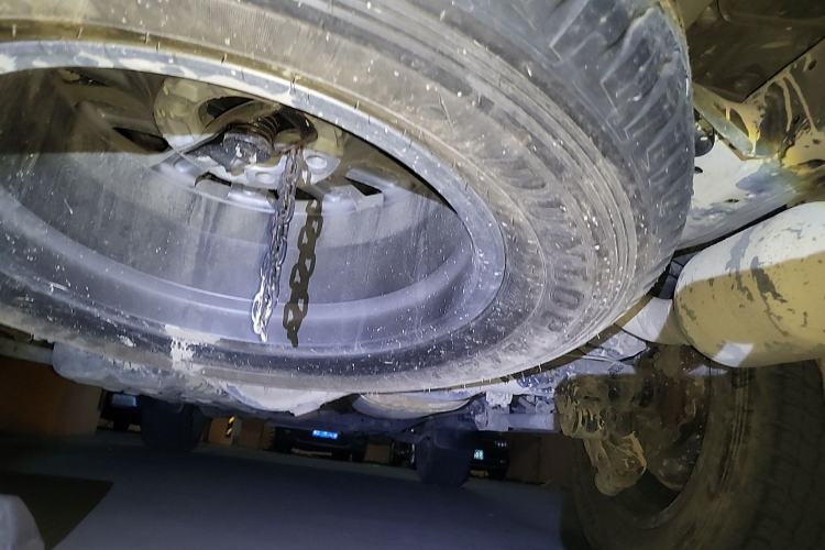 Used Toyota Prado 2018 3.5L Automatic TX-L NAVI with Rear-Mounted Spare Tire Chassis Rear
