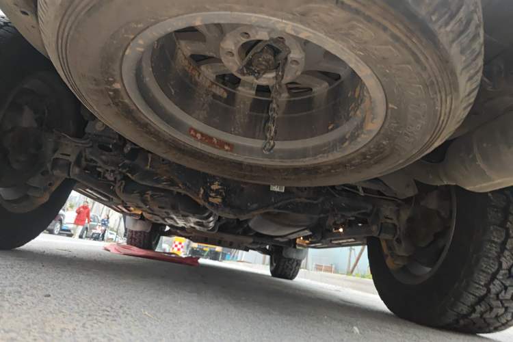 Used Toyota Prado 2018 3.5L Automatic TX Chassis Rear