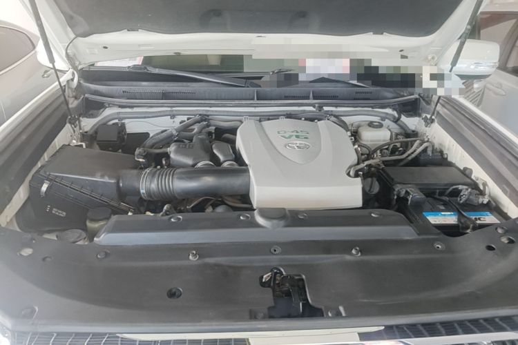 Used Toyota Prado 2018 3.5L Automatic TX-L NAVI with Rear-Mounted Spare Tire Engine Bay