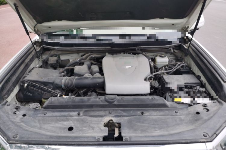 Used Toyota Prado 2018 3.5L Automatic TX-L NAVI with Rear-Mounted Spare Tire Engine Bay