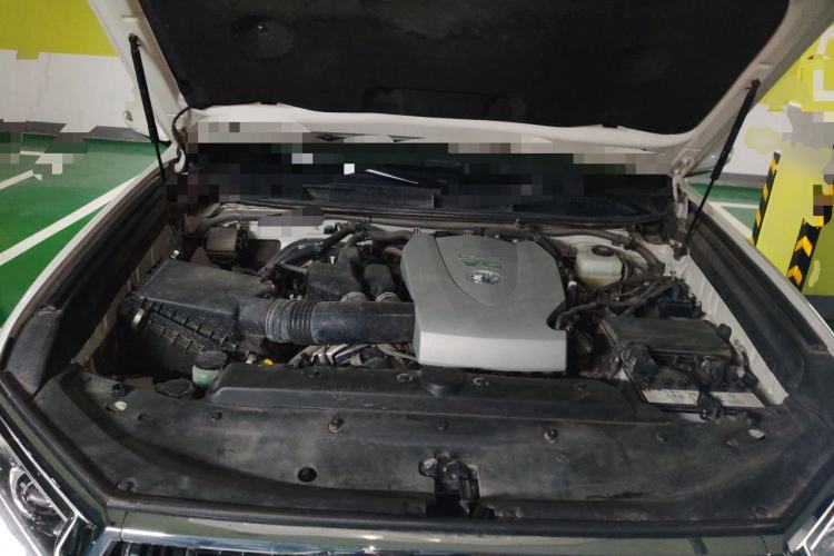 Used Toyota Prado 2018 3.5L Automatic TX-L with Rear-Mounted Spare Tire Engine Bay