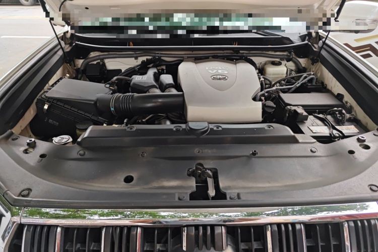 Used Toyota Prado 2018 3.5L Automatic TX-L with Rear-Mounted Spare Tire Engine Bay