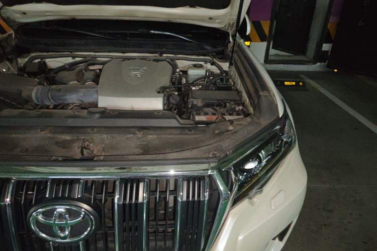 Used Toyota Prado 2018 3.5L Automatic TX-L NAVI Engine Bay Left