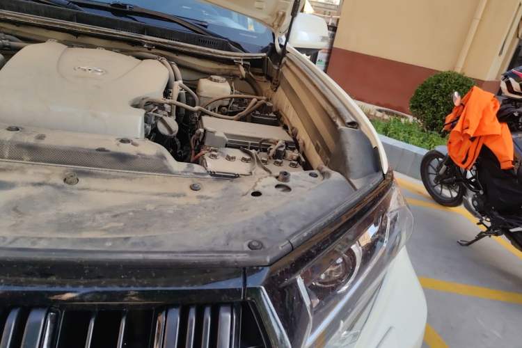 Used Toyota Prado 2018 3.5L Automatic TX-L with Rear-Mounted Spare Tire Engine Bay Left