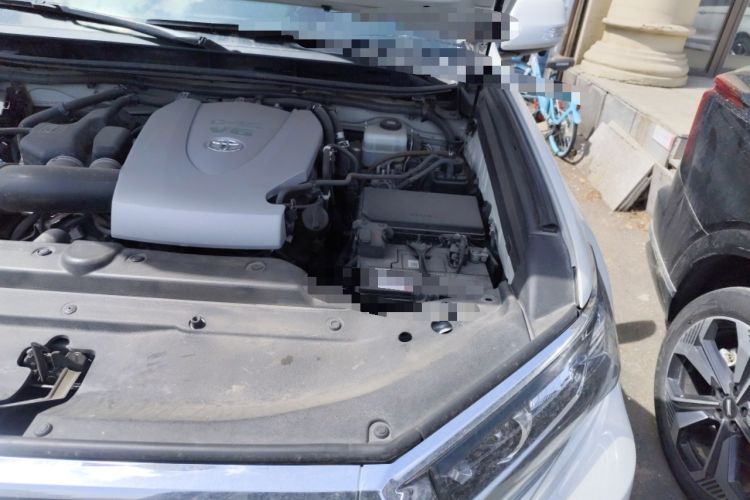 Used Toyota Prado 2018 3.5L Automatic TX-L with Rear-Mounted Spare Tire Engine Bay Left
