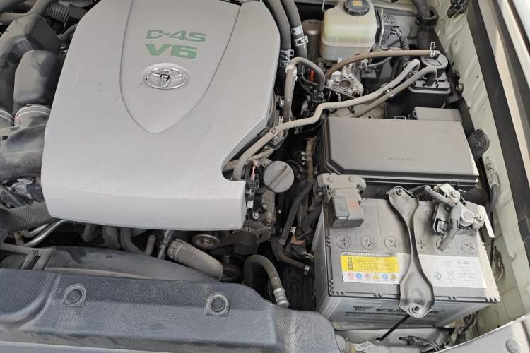 Used Toyota Prado 2018 3.5L Automatic TX-L with Rear-Mounted Spare Tire Engine Bay Left
