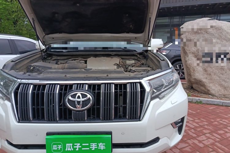 Used Toyota Prado 2018 3.5L Automatic TX-L with Rear-Mounted Spare Tire Engine Bay Left