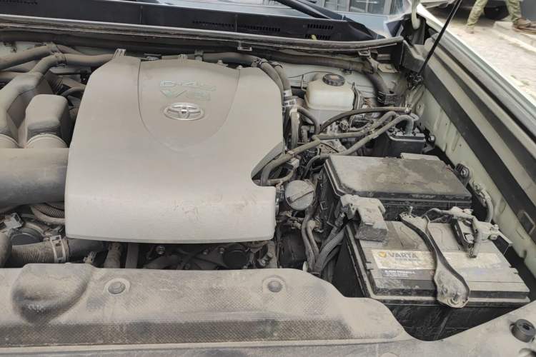 Used Toyota Prado 2018 3.5L Automatic TX-L with Rear-Mounted Spare Tire Engine Bay Left