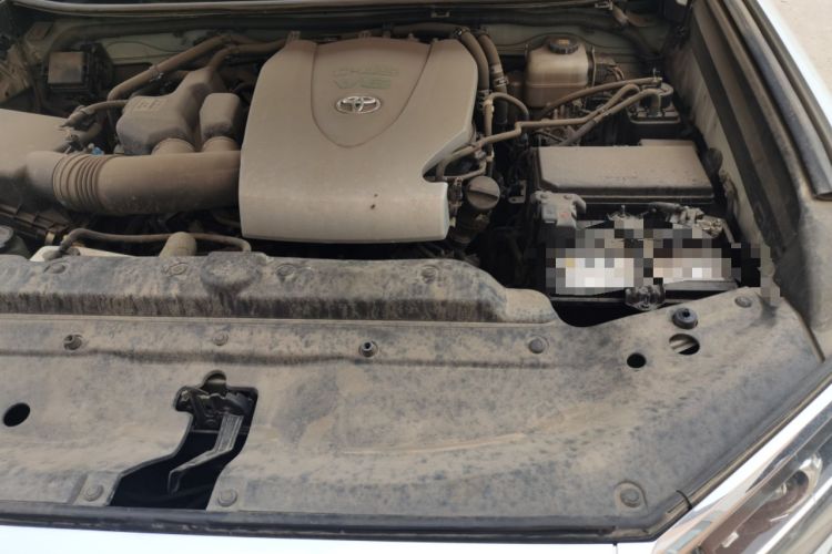 Used Toyota Prado 2018 3.5L Automatic TX-L with Rear-Mounted Spare Tire Engine Bay Left