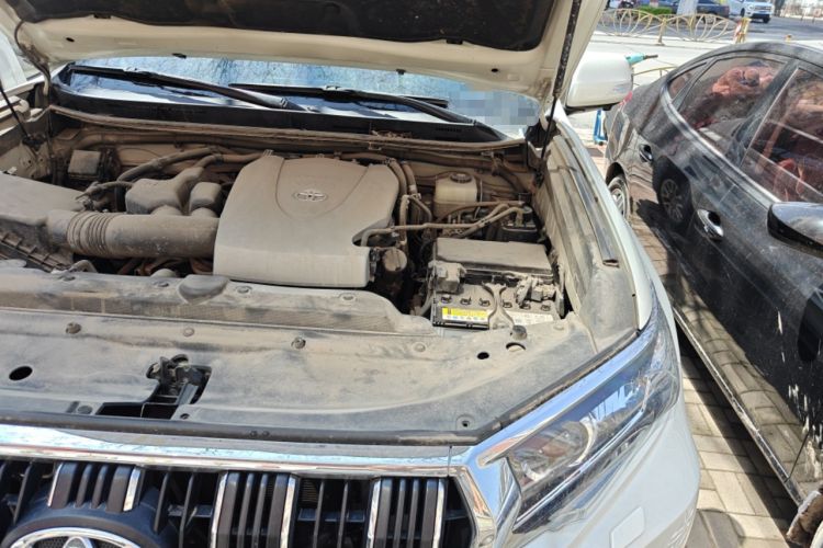 Used Toyota Prado 2018 3.5L Automatic TX-L with Rear-Mounted Spare Tire Engine Bay Left