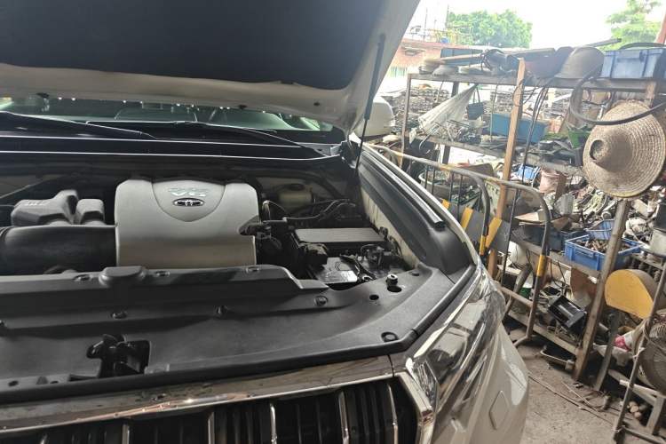 Used Toyota Prado 2018 3.5L Automatic TX-L NAVI Engine Bay Left