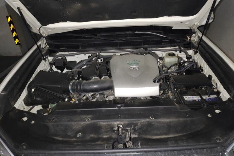 Used Toyota Prado 2018 3.5L Automatic TX-L with Rear-Mounted Spare Tire Engine Bay