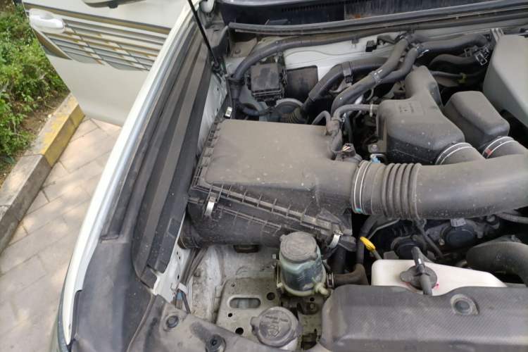 Used Toyota Prado 2018 3.5L Automatic TX-L with Rear-Mounted Spare Tire Engine Bay Right