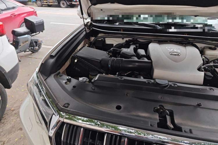 Used Toyota Prado 2018 3.5L Automatic TX-L with Rear-Mounted Spare Tire Engine Bay Right