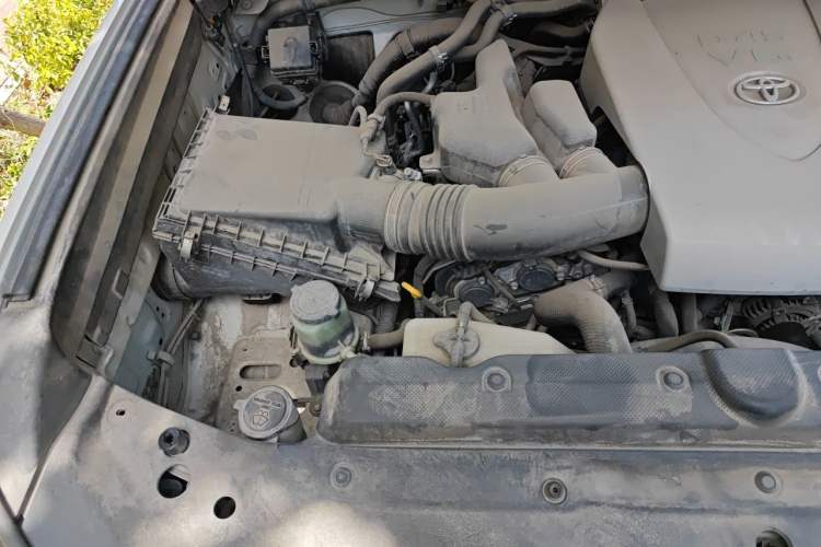 Used Toyota Prado 2018 3.5L Automatic TX-L with Rear-Mounted Spare Tire Engine Bay Right