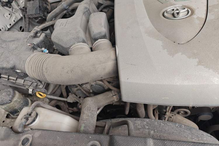 Used Toyota Prado 2018 3.5L Automatic TX-L with Rear-Mounted Spare Tire Engine Bay Right