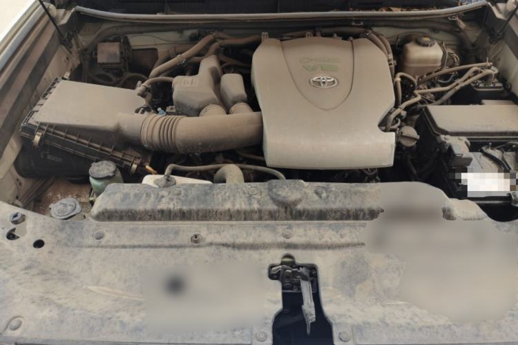 Used Toyota Prado 2018 3.5L Automatic TX-L with Rear-Mounted Spare Tire Engine Bay