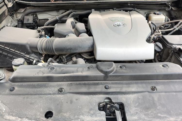 Used Toyota Prado 2018 3.5L Automatic TX-L with Rear-Mounted Spare Tire Engine Bay