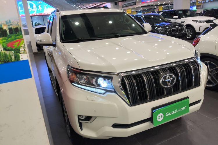 Used Toyota Prado 2018 3.5L Automatic TX-L with Rear-Mounted Spare Tire Exterior 1