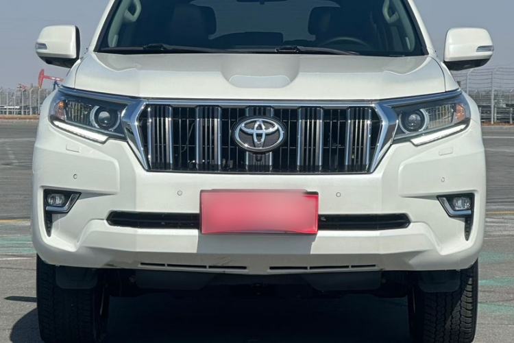 Used Toyota Prado 2018 3.5L Automatic TX-L with Rear-Mounted Spare Tire Exterior 1