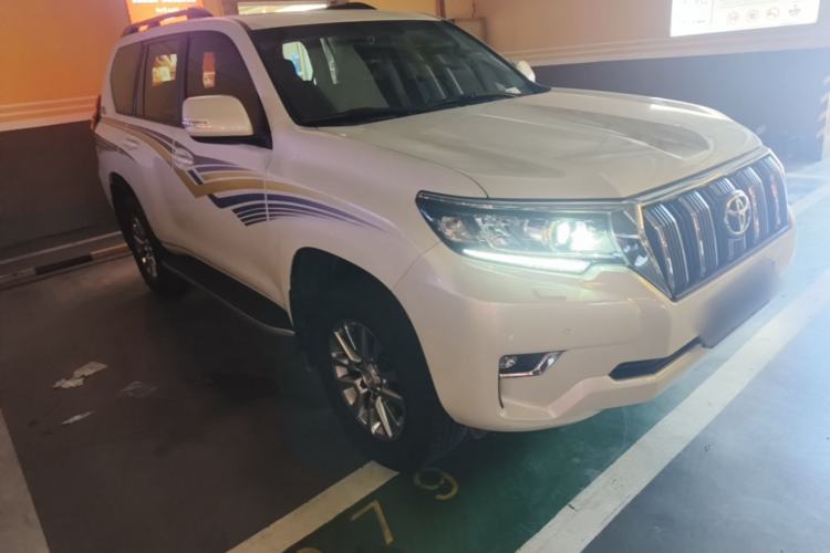 Used Toyota Prado 2018 3.5L Automatic TX-L NAVI with Rear-Mounted Spare Tire Exterior 1