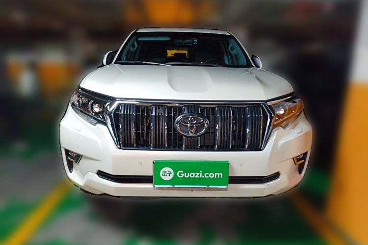 Used Toyota Prado 2018 3.5L Automatic TX-L with Rear-Mounted Spare Tire Exterior 1
