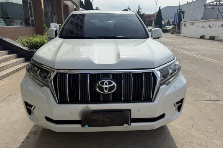 Used Toyota Prado 2018 3.5L Automatic TX-L with Rear-Mounted Spare Tire Exterior 1