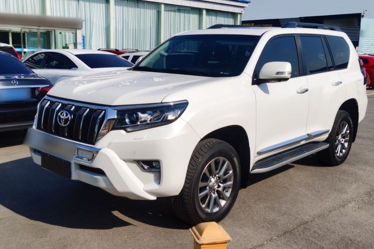 Used Toyota Prado 2018 3.5L Automatic TX-L with Rear-Mounted Spare Tire Exterior 10
