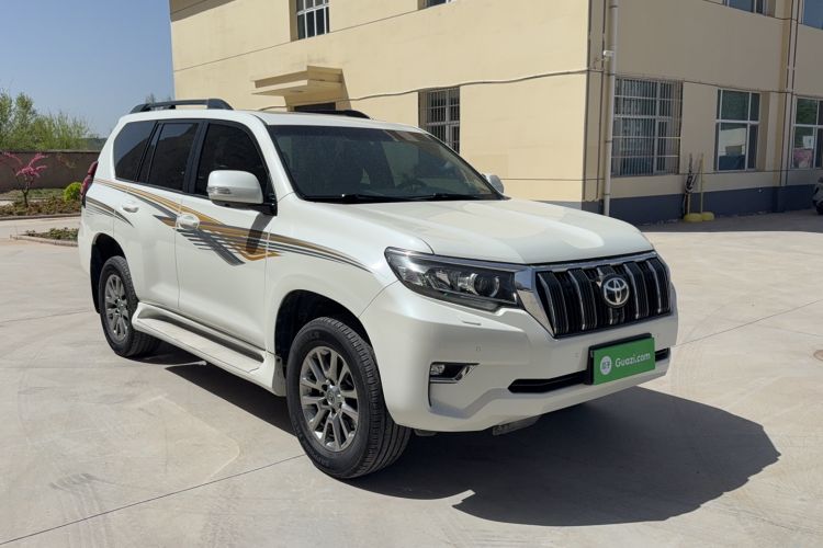 Used Toyota Prado 2018 3.5L Automatic TX-L NAVI with Rear-Mounted Spare Tire Exterior 2
