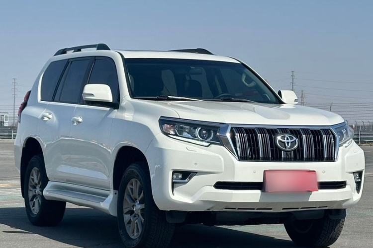 Used Toyota Prado 2018 3.5L Automatic TX-L with Rear-Mounted Spare Tire Exterior 2